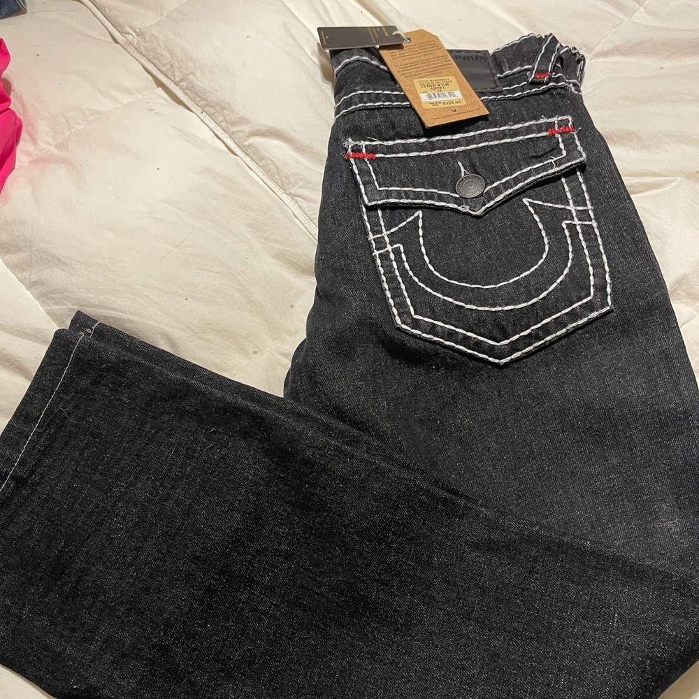 Men’s Black True Religion Jeans